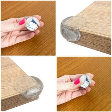 ЗАЩИТА КРОМОК МЕБЕЛЬНЫХ УГЛОВ КРОМКИ ЗАЩИТНАЯ КРЫШКА ЛЕНТА 3М 10 шт.