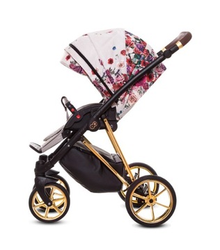 Коляска BABYACTIVE MUSSE LIGHT Rose 3в1 CYBEX ATON 5