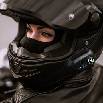 Беспроводные наушники для мотоциклетного шлема.