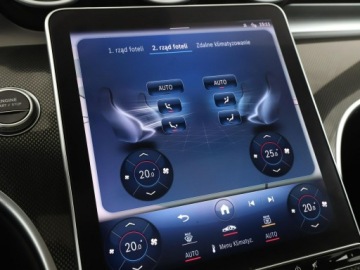 Mercedes Klasa C W206 Limuzyna Plug-in 2.0 300e 313KM 2021 Mercedes C 300 PHEV full LED skóra/alcantara, zdjęcie 32