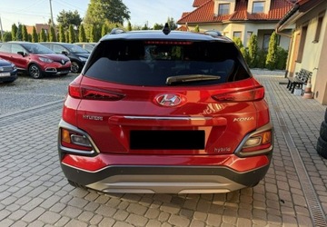 Hyundai Kona I Crossover 1.6 GDi Hybrid 141KM 2019 Hyundai Kona Rej 02.2020 1,6 GDi Hybrid 141KM Klima Navi HUD Kamera Kola l, zdjęcie 7