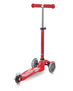 СКУТЕР МИНИ МИКРО ДЕЛЮКС КРАСНЫЙ КРАСНЫЙ