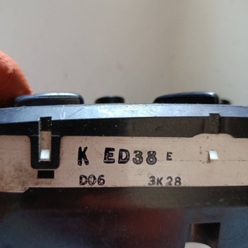 MAZDA TRIBUTE 2005 KED38E PANEL KLIMATIZACE