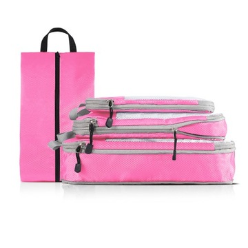 4PCS Set Travelling Compression Storage Bags With