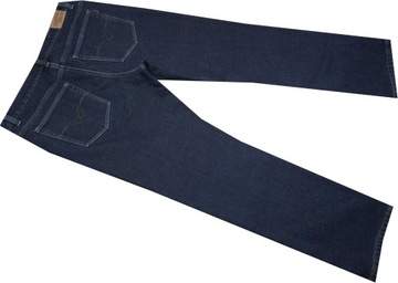 HARPIA_W40 L34_ SPODNIE jeans OCIEPLANE V542