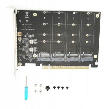 Твердотельный накопитель PCIe x16 M.2 NVMe АДАПТЕР