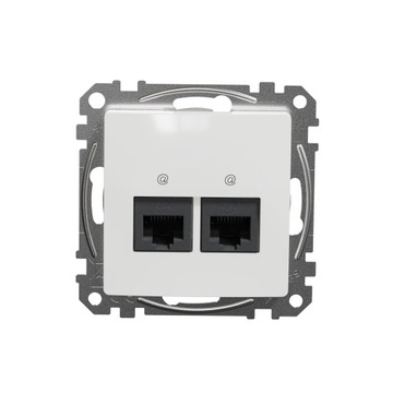 SCHNEIDER SEDNA DESIGN GNIAZDO RJ45 k.6 UTP BIAŁY