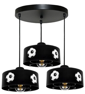 ŻYRANDOL LAMPA SUFITOWA MUNDIAL SPIRO 3 PIŁKI LED