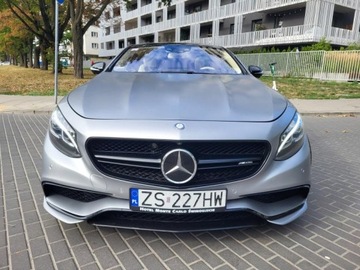 Mercedes Klasa S W222 Coupe AMG S 63 AMG 585KM 2015 MERCEDES-BENZ S63 AMG Coupe, V8 5,5l 585KM * 4X4 / 4Matic * Bogata wersja, zdjęcie 1