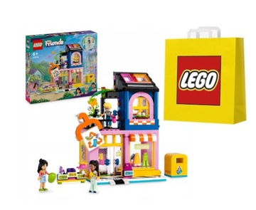 LEGO Friends 42614 Sklep z odzieżą retro + torebka prezentowa