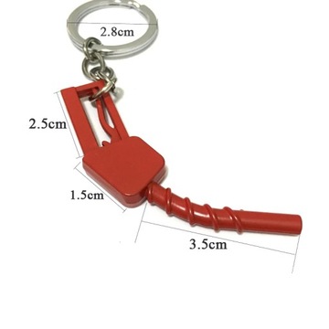 Car Motorcycle Motor Bicycle Crash Helmet Key Fob Chain Ring Keychain