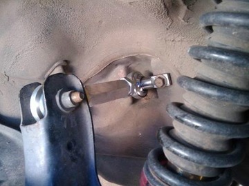 Задние регулируемые поперечные рычаги Honda Civic 92-00 Синий Полиуретан