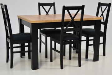 4 кухонных стула SCANDINAVIAN и стол CRAFT.