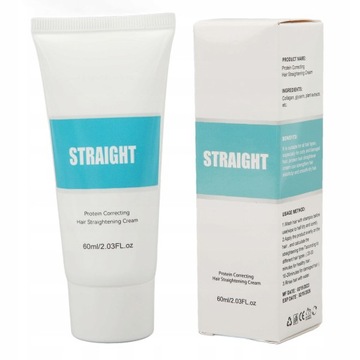 ПРОТЕИНОВЫЙ КРЕМ ДЛЯ ВОЛОС ВЫПРЯМЛЯЮЩИЙ, КОРРЕКТИРУЮЩИЙ