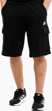 SPODENKI MĘSKIE ADIDAS ESSENTIAL CARGO MIEJSKIE CZARNE r L