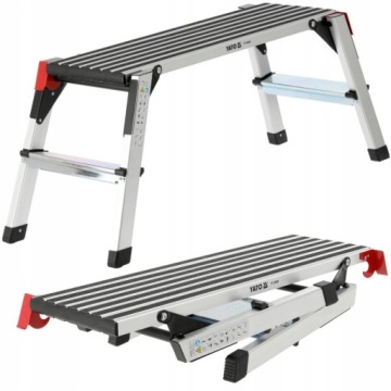 РАБОЧАЯ ПЛАТФОРМА YATO СКЛАДНАЯ АЛЮМИНИЕВАЯ СБОРНАЯ ПЛАТФОРМА 150 КГ YT-30600