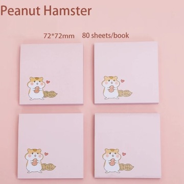 4/6Pcs Ins Wind Cute Note Book Student Creative