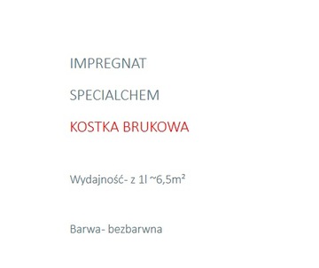 Пропитка СПЕЦИАЛЬНАЯ 1л пропитка для брусчатки