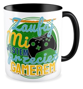 Kubek prezent GAMER GRACZ Player Zaufaj mi