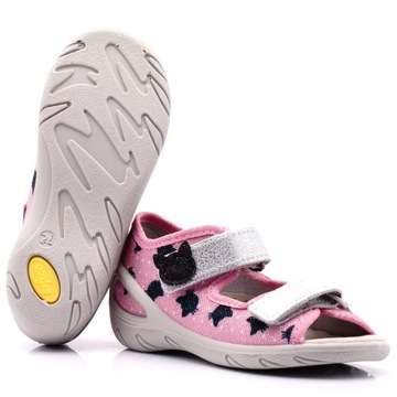 BEFADO ДЕТСКИЕ САНДАЛИИ КОЖАНЫЕ СВЕТЛЫЕ 063P004 20