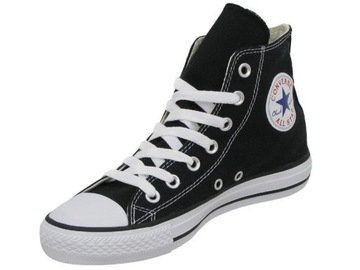 CONVERSE ALL STAR CZARNE TRAMPKI WYSOKIE DAMSKIE