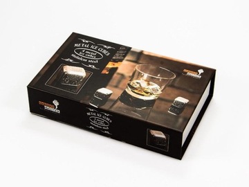 Металлические кубики для напитков