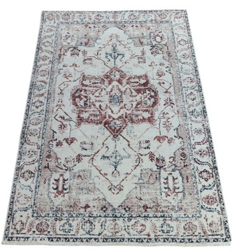 MIĘCIUTKI DYWAN BOHO - PRZECIERANY 200x290 STYLOWY