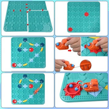 ЛОГИЧЕСКАЯ ДОРОЖНАЯ ИГРА ДЛЯ ДЕТЕЙ, СТРОИТЕЛЬСТВО ТРАСС АВТОМОБИЛЬНОГО ЛАБИРИНТА