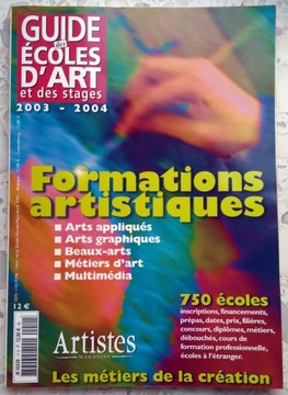 Mag GUIDE des ECOLES D'ART ET DES STAGES 2003-2004