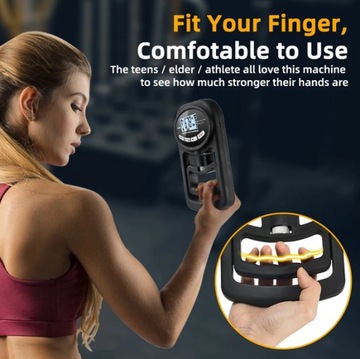 ЭЛЕКТРОННЫЙ СИЛОМЕР ИЗМЕРИТЕЛЬ СИЛЫ РУКИ РУЧНОЙ ВЫЗОВ ТИК ТОК ТРЕНД