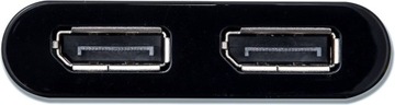 I TEC USB C DisplayPort x2 Черный
