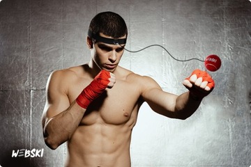 2x FIGHT REFLEX BALL Рефлекторный мяч ДЛЯ БОКСА