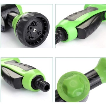 НАСАДКА ДЛЯ МОЙКИ, РАСПЫЛИТЕЛЬ ПЕНЫ, 8 РЕЖИМОВ МОЙКИ, РАСПЫЛИТЕЛЬ С БУТЫЛКОЙ