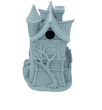 Средневековая большая башня для игральных костей - Башня для игральных костей Светло-серый