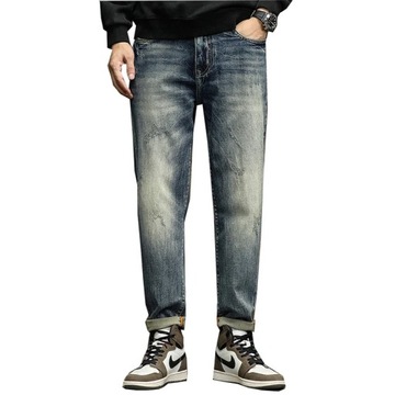 KSTUN Loose Fit Jeans Pants Men Stretch Streetwear