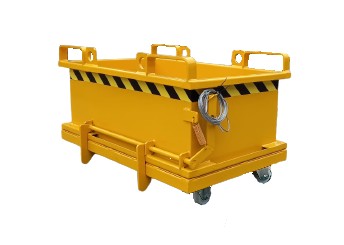 Mały kontener PMDC mini 150 L pod maszyny CNC