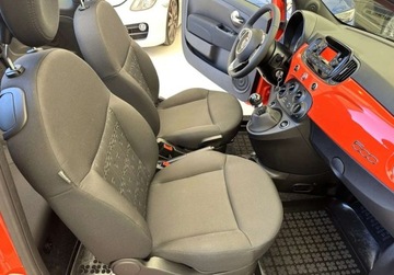 Fiat 500 II CC Seria 4 1.0 mHEV 70KM 2023 Fiat 500 500 Cabrio 1.0 HYB 70 KM Salon PL 1 WLASC 2023r 4.000 km Warsza, zdjęcie 7