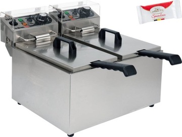 YATO FRYTOWNICA 2-KOMOROWA 2X5L YG-04621