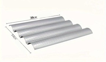 Выпечка хлеб хлеб для хлеба багетки прямоугольный металл