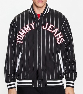 TOMMY JEANS STYLOWA, KOMFORTOWA KLASYCZNA KURTKA BOMBER R.L TO530