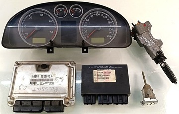 VW PASSAT B5 03 R 1.9 TDI ZESTAW STARTOWY STEROWNIK SILNIKA KPL