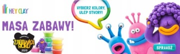 Пластиковый пластилин Набор для лепки Динозавры MEGA DINOS HEY CLAY + аппликация