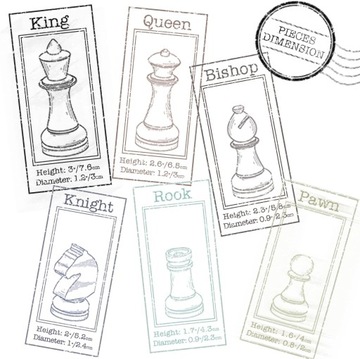 Drewniane sk?adane szachy 38 cm z 7,6 cm Kh Staunton szachy Pieces -