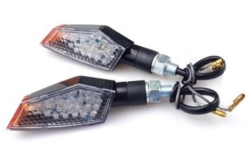 Kierunkowskazy motocyklowe trapez E8 25 led Para