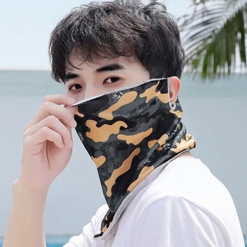 FAITOLAGI принт панк солнцезащитная маска для мужчин женщин летняя маска для лица и шеи УФ