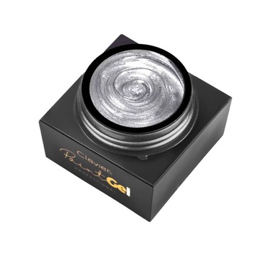 Гель-краска для ногтей Clavier Silver 5 мл, серебро