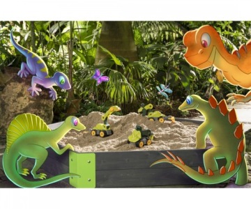 БОЛЬШОЙ САМОСВАЛ ДИНОЗАВР МОЩНЫЙ ПЕСОЧНЫЙ ГРУЗОВИК