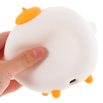 Цифровой светодиодный будильник Декор Ночник Duck Hug