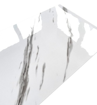 САМОКЛЕЯЩАЯСЯ НАСТЕННАЯ ПАНЕЛЬ БЕЛЫЙ МРАМОР ЛАМИНАТ ПВХ БЛЕСК LVT07 10