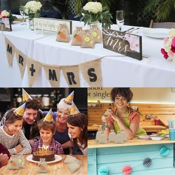 ПОДАРОЧНЫЕ ПАКЕТЫ ДЛЯ ВЕЧЕРИНКИ НА НЕРЕВКЕ 9Х12СМ 50 ШТ.